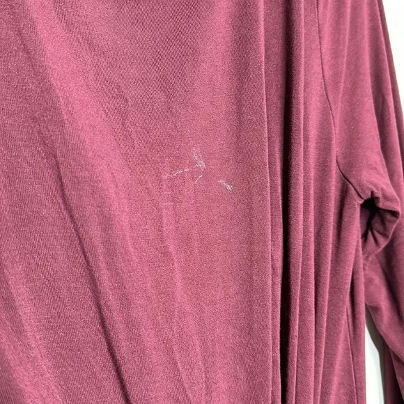 Top Shop Burgundy Side Knot Dress - Picture 7 of 10
